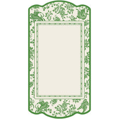 Green Regal Peacock Table Card - Pack of 12