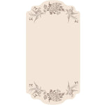 Brown Asiatic Pheasants Table Card