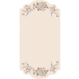 Brown Asiatic Pheasants Table Card