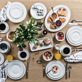 Le Panier Side/Cocktail Plate - Whitewash